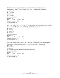 Chemical Engineering Chapter 15 what happens to the equilibrium position if
