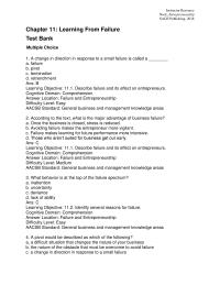 Entrepreneurship Chapter 11 According The Text Which The Following Good