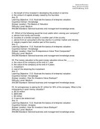 Entrepreneurship Chapter 13 An entrepreneur is looking for funds to form a&nbsp;