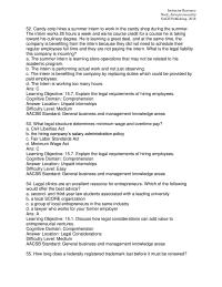 Entrepreneurship Chapter 15 The intern works 20 hours a week and earns course&nbsp;