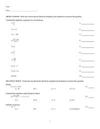 Mathematics Chapter 1 A spreadsheet contains 500 entries in a rectangular array