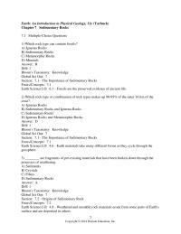 Physics Chapter 7 Which rock type can contain fossils