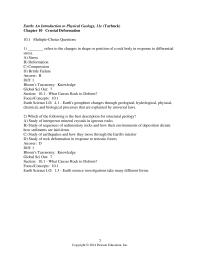 Physics Chapter 10 Study of earthquakes and how they move through