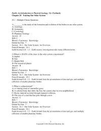 Physics Chapter 24 Which of the following processes created the lunar