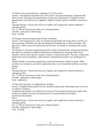 Management Chapter 7 PDM is a general extension of techniques commonly
