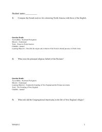 History Chapter 4 Colonies 35 Which The Following Was Not