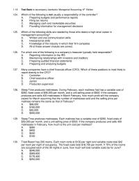 Accounting Chapter 1 Answer Variable Cost Per Unit 35000