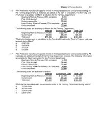 Accounting Chapter 3 Direct Materials Added During January 78075 Conversion