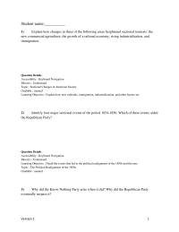 History Chapter 15 Souths Isolation And Decreasing Political Clout That