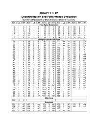 Accounting Chapter 12 The Operations Tax Rate Percent Total Assets