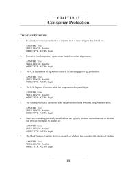 Management Chapter 17 It is one of several major overhauls of the FDA