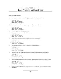Management Chapter 18 A title insurance policy does not insure against