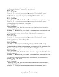 Chemistry Chapter 4 Match The Following Species The First