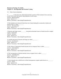 Chapter 21 The rate of net primary productivity can be limited&nbsp;