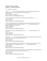 Chapter 23 The broad categories of grasses, shrubs, and trees represent