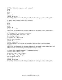Chemistry Chapter 10 The overall charge of calcium sulfate is