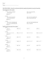 Mathematics Appendix E A cereal manufacturer uses three large overhead