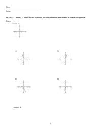Mathematics Chapter 12 The accountant then fit both a linear graph