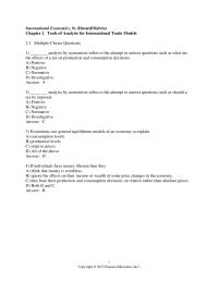 Economics Chapter 2 Use Diagram Describe How General Equilibrium Reached