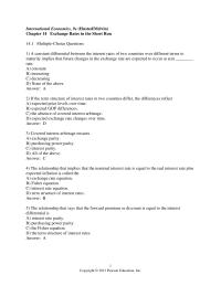 Economics Chapter 14 What The Approximate forward Rate That Consistent With