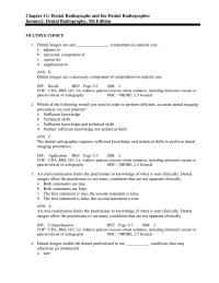 Dentistry Chapter 11 Conly The Dentist Can Diagnose Disease From