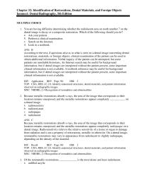 Dentistry Chapter 32 Post And Core Restorations Can Seen