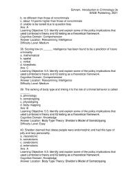 Criminology Chapter 05 What Did The concept The Born Criminal Mean