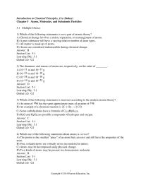 Chemical Engineering Chapter 5 Which statement concerning the molecules depicted