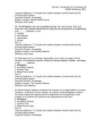 Criminology Chapter 07 Sociopath son The Other Hand Have Antisocial Personalities