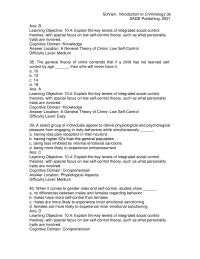 Criminology Chapter 10 People learn rules, morals, and values through&nbsp;