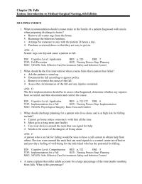 Nursing Chapter 20 What recommendation should a nurse make