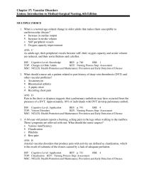 Nursing Chapter 37&nbsp;What is a normal age-related change in older adults