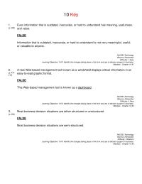 Management Chapter 10 Customers Who Purchase Item Are Already