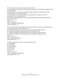 Biology & Life Sciences Chapter 4 The Evolution Eukaryotic Cells Most Likely
