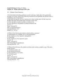 Biology & Life Sciences Chapter 10 If a horticulturist breeding gardenias succeeds