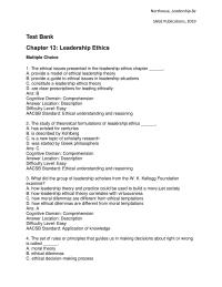 Communications Chapter 13 This Concept Also Part Which Leadership Theory a