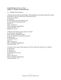 Biology & Life Sciences Chapter 27 Which of the following is true of members of the phylum