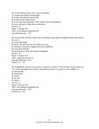 Biology & Life Sciences Chapter 34 Air-breathing insects carry out gas exchange