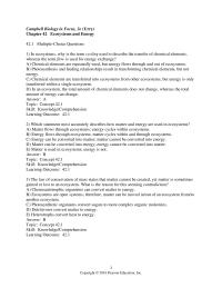 Biology & Life Sciences Chapter 42 why is the term cycling used to describe the transfer
