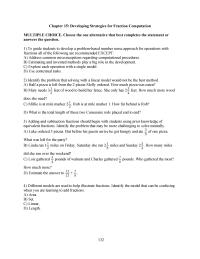Mathematics Chapter 15 The Problems Below Would Work With The