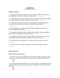 Administration Chapter 8 The Model Work Standards Require How Many