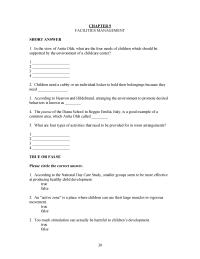 Administration Chapter 9 This Known As The Prepared Environment Behaviorism