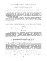 Chapter 4 Qualifications A All Cases Involving Transfer