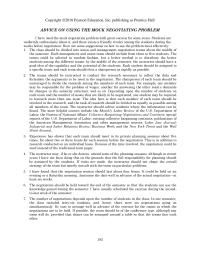 Chapter 5 The Negotiation Should Held Toward The End