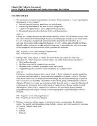 Nursing Chapter 2 The nurse is reviewing the characteristics of