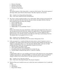 Nursing Chapter 24 the triceps reflex is extension of the forearm