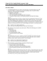 Nursing Chapter 28 The Nurse Should Not Comparing Sides But