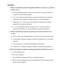 Accounting Chapter 3 Chapter 3 Us Gaap Only Provides General Guidance None