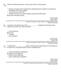 Management Chapter 8 Which The Following Has Been Major