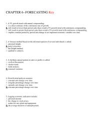 Economics Chapter 6 Growth Trend With Annual Compounding Direct Estimate